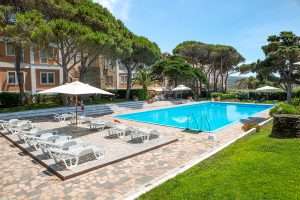 la piscina della casa vacanze Sardegna